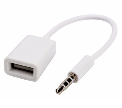 CABLE DE AUDIO 3.5MM a USB HEMBRA