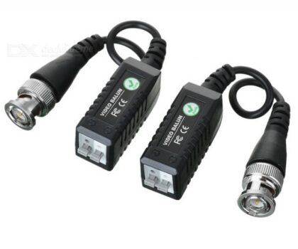Video balun full HD en Par, conexion a presion