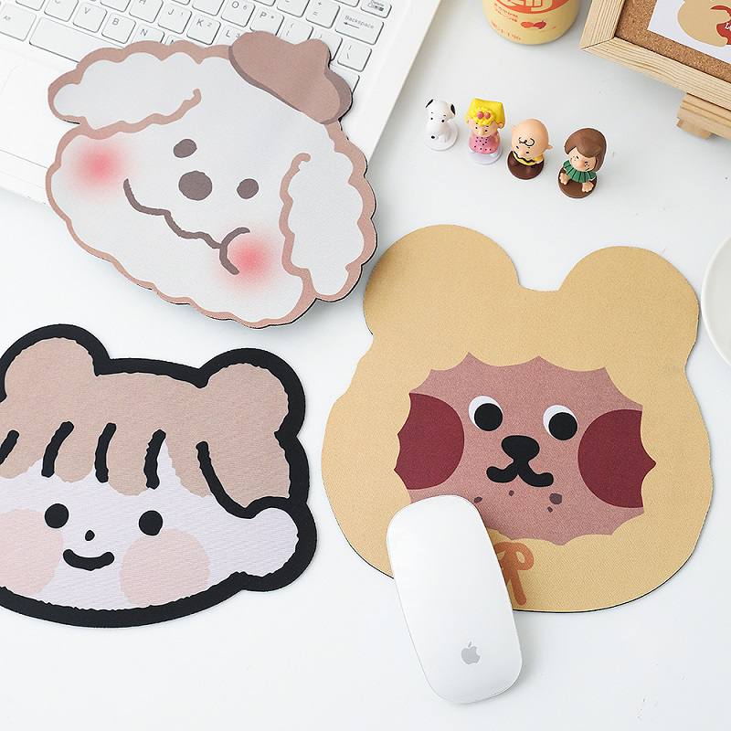 Mouse Pad INS WIND, 22cm x 20.2cm, Diseños varios Cute pets