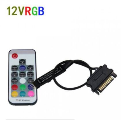 Control remoto para ventilador AURA RGB + Controlador RGB 12V
