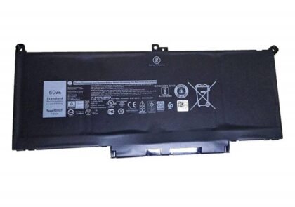 Bateria Original DELL Latitude E7280, E7480, 60Wh, 7.6V, 7500 mAh, 4 celdas