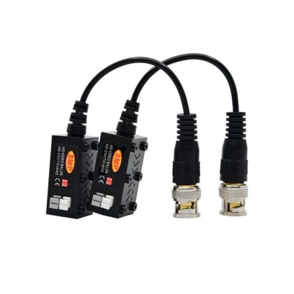 Video Balun Full HD En Par, Conexion A Presion, Passive 8MP