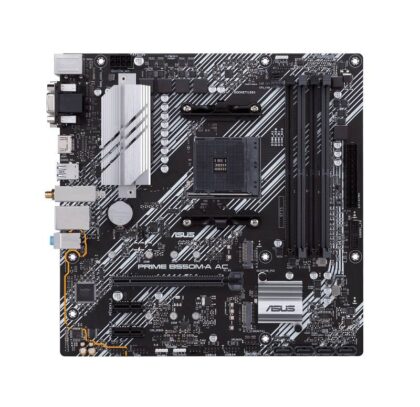 Tarjeta Madre ASUS PRIME B550M-A AC, AMD AM4, DDR4 4600, M.2, DVI-D, D-Sub, HDMI, Micro ATX, Aura Sync RGB