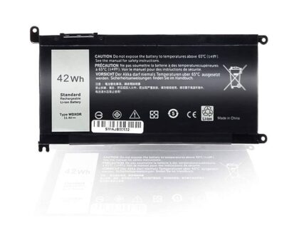 Bateria Generica Dell Inspiron 15 (5568) / 13 (5368/5378) 42Wh de 3 celdas - WDX0R