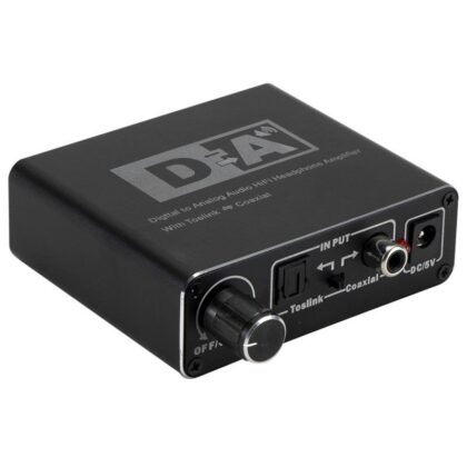 Convertidor de Audio Digital Coaxial (Optico) a Audio Analógico (RCA)