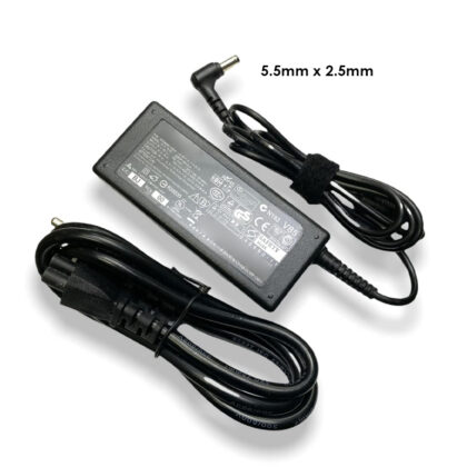 Cargador Generico Toshiba de 19V 3.42A 65W Conector de 5.5x2.5mm